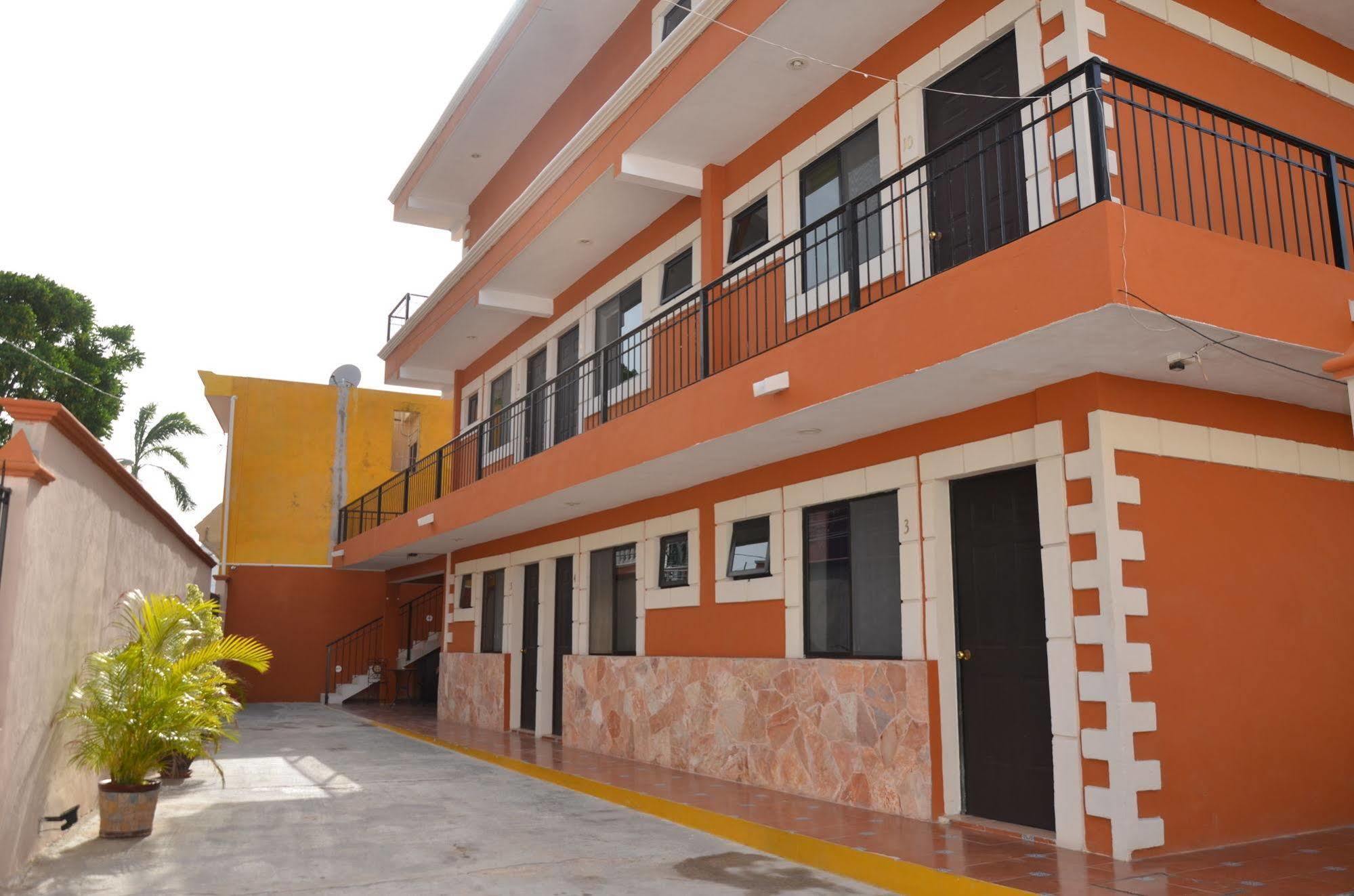 Terracota Corner Rooms Campeche Exterior foto